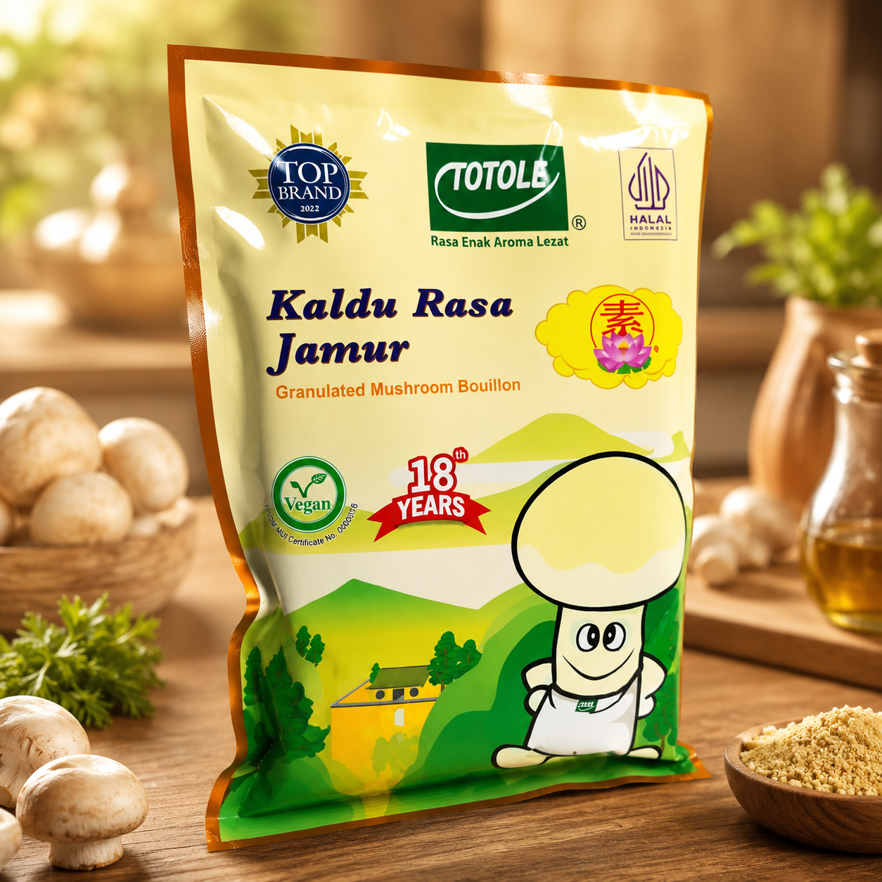 Totole Kaldu Jamur 200 Gr â Penyedap Rasa Alami - Image 2