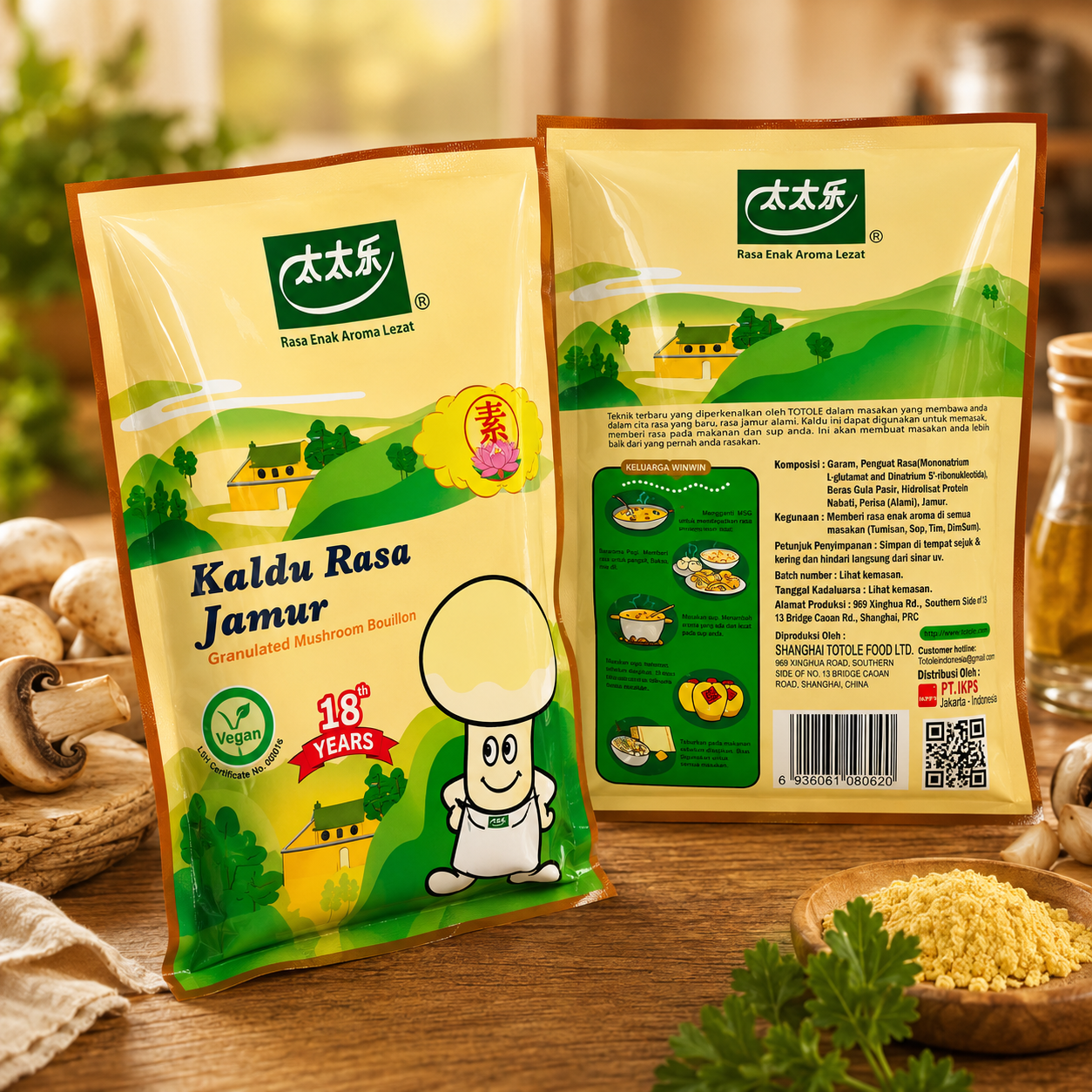 Totole Kaldu Jamur 200 Gr â Penyedap Rasa Alami - Image 3
