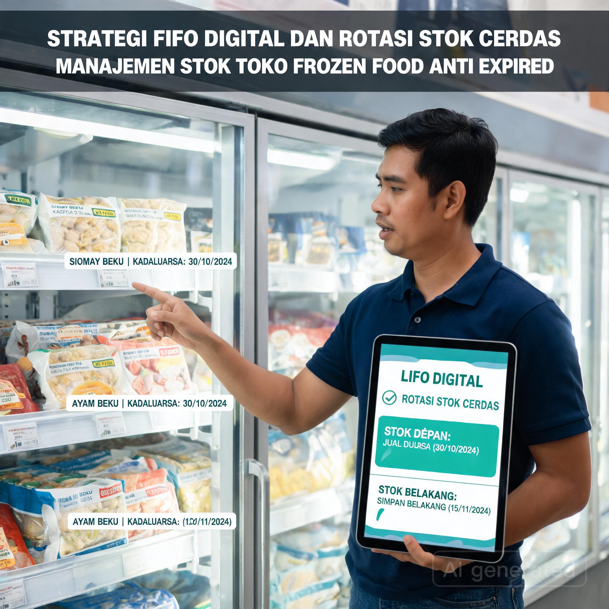 manajemen stok toko frozen food bagian 2